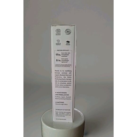Patyka Paris Pure Matte Perfecting Fluid 40ml Organic Burdock Root Bio Skincare - Picture 4 of 4